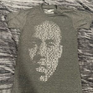Nas Gray Graphic T-Shirt for Men